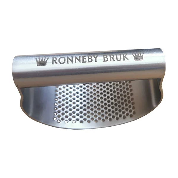 Inox vitlökspress rostfri, 10 cm