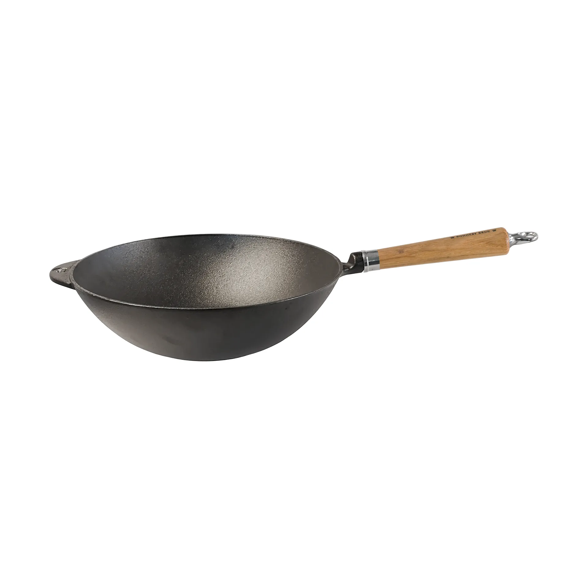 Ronneby Bruk Maestro wokpande Ø32 cm med egetræshåndtag