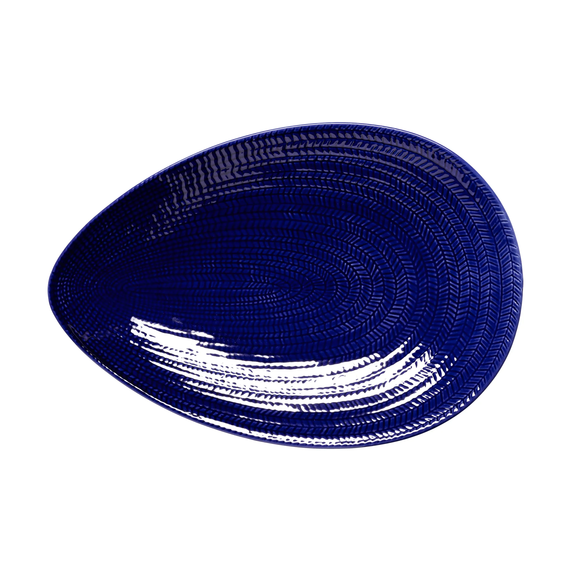 Rörstrand Blå Eld serveringsfad Blå, 20×29 cm