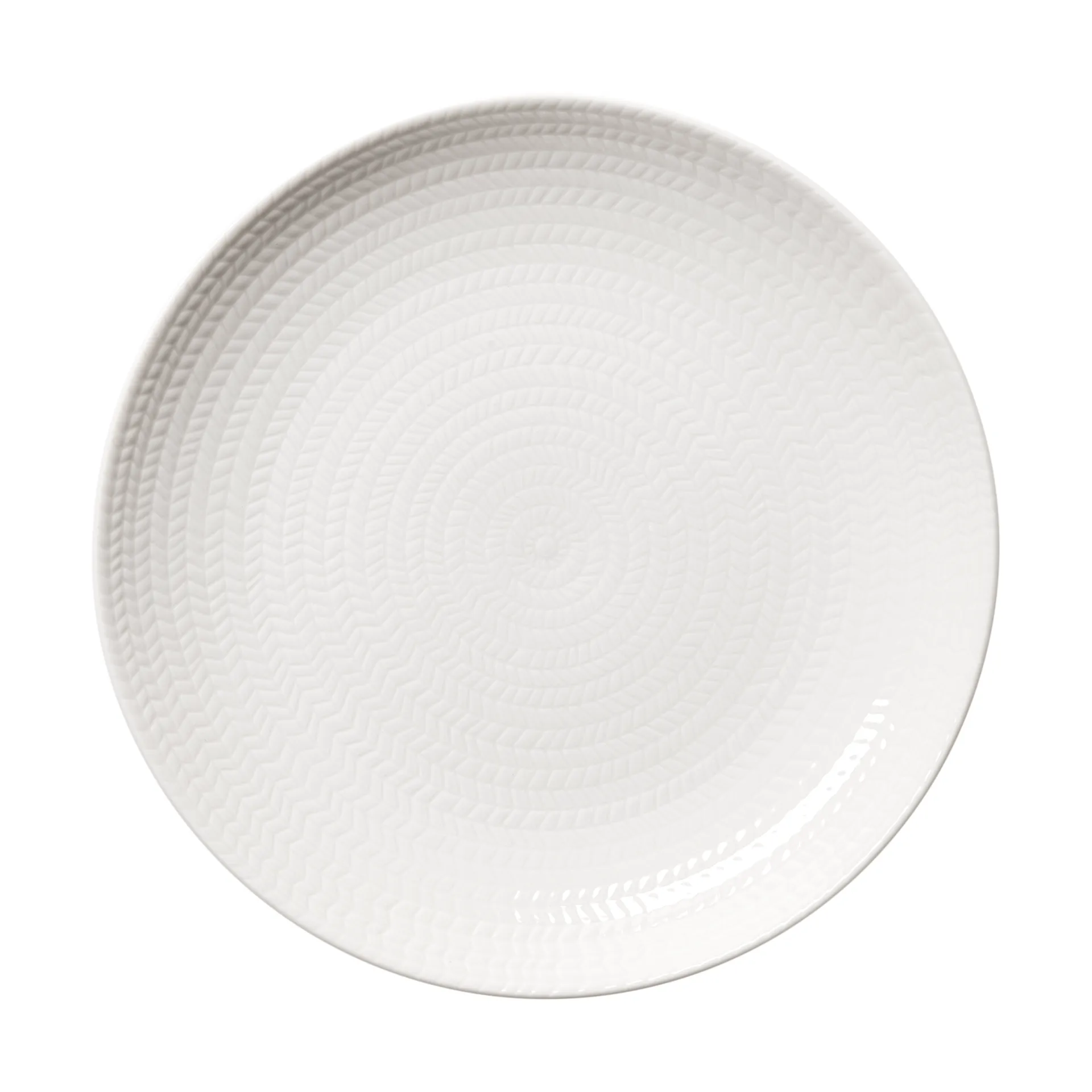 Rörstrand Blå Eld tallerken Hvid, 26 cm