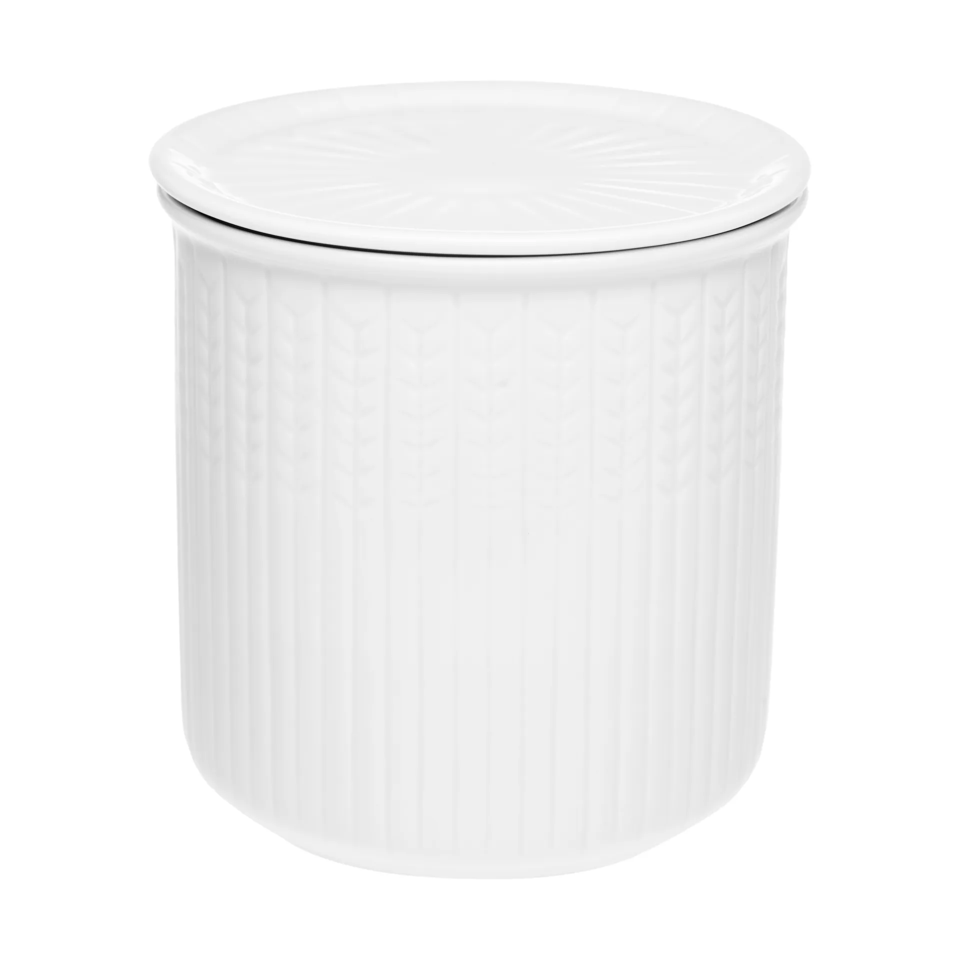 Rörstrand Bocal de rangement Swedish Grace M 0,8 L Neige