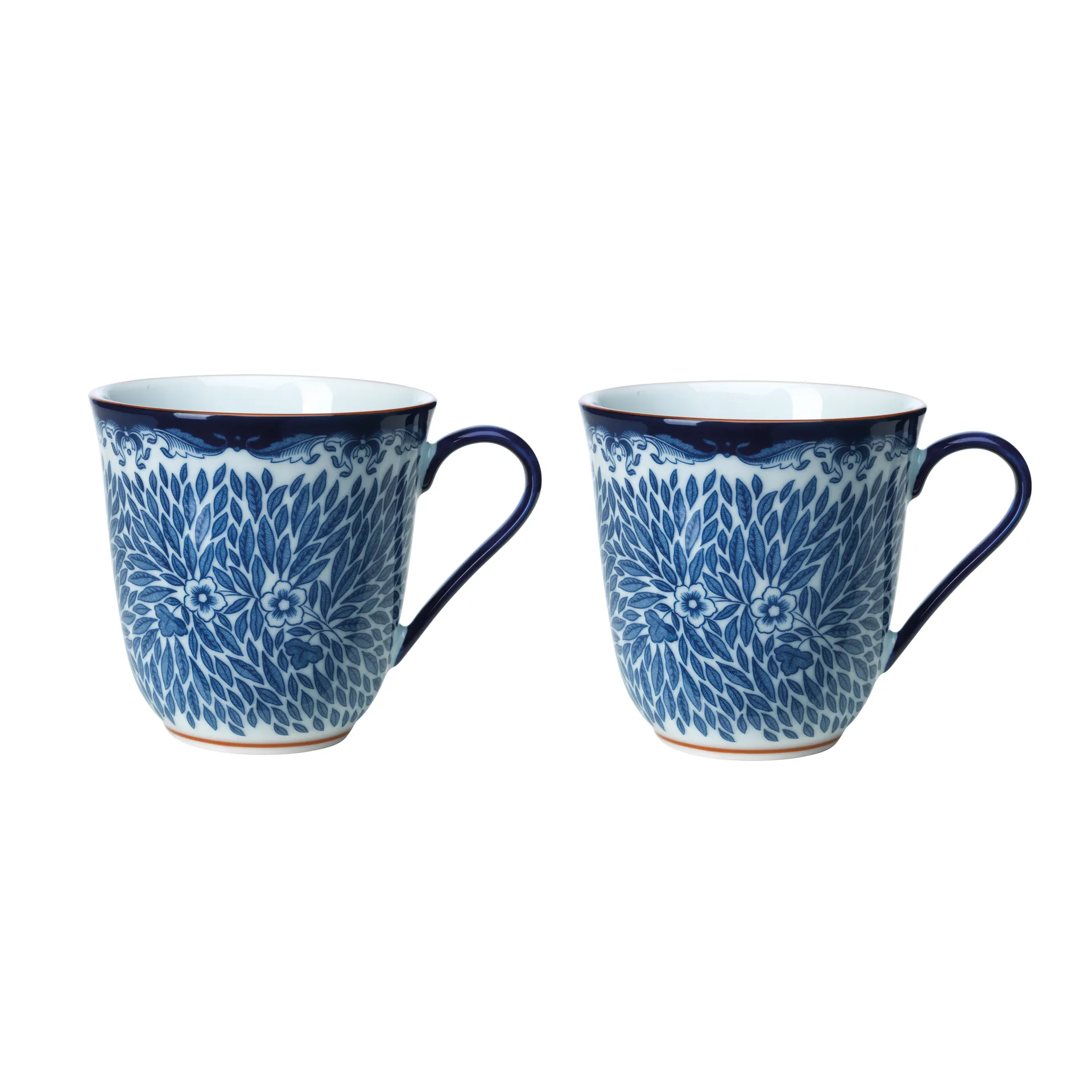 Rörstrand Ostindia Floris Mugg 30 Cl 2-pack - Kaffekoppar Porslin Blå