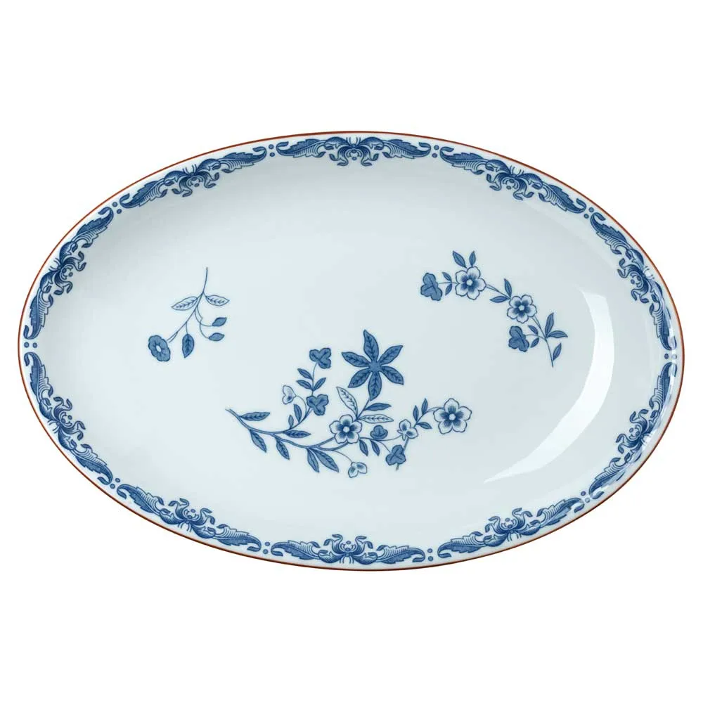 Rörstrand Ostindia serveringsfad ovalt 33 x 22 cm