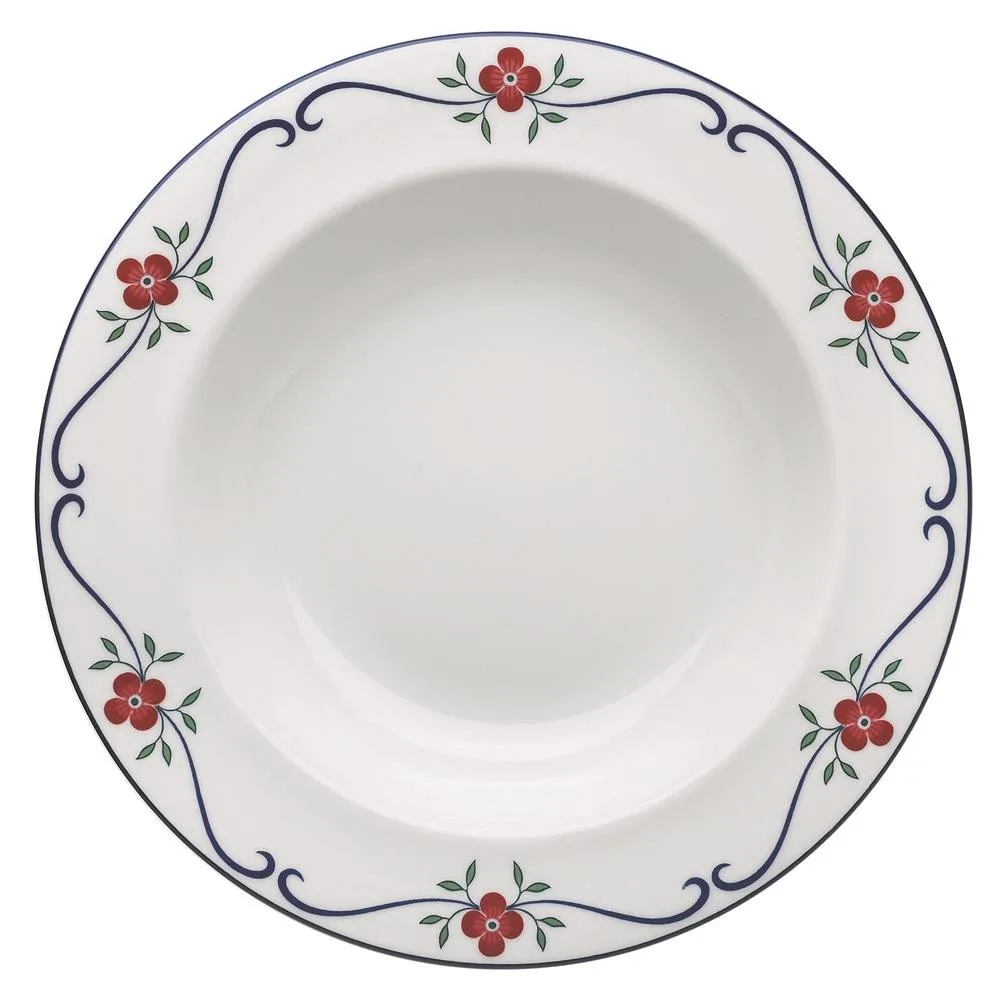 R&ouml;rstrand Sundborn tallrik djup 21 cm