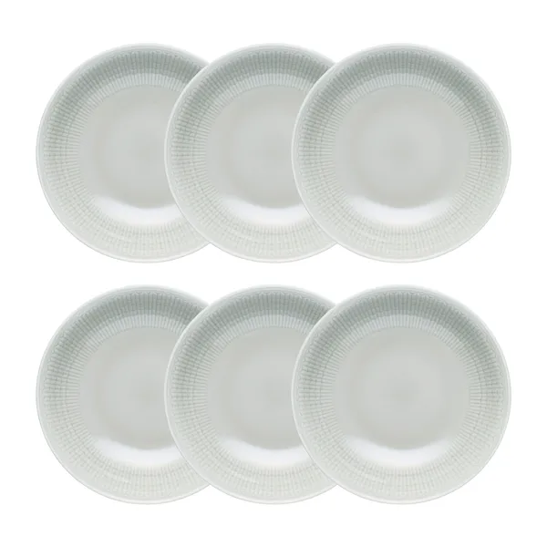 Swedish Grace djup tallrik 19 cm 6-pack Dimma