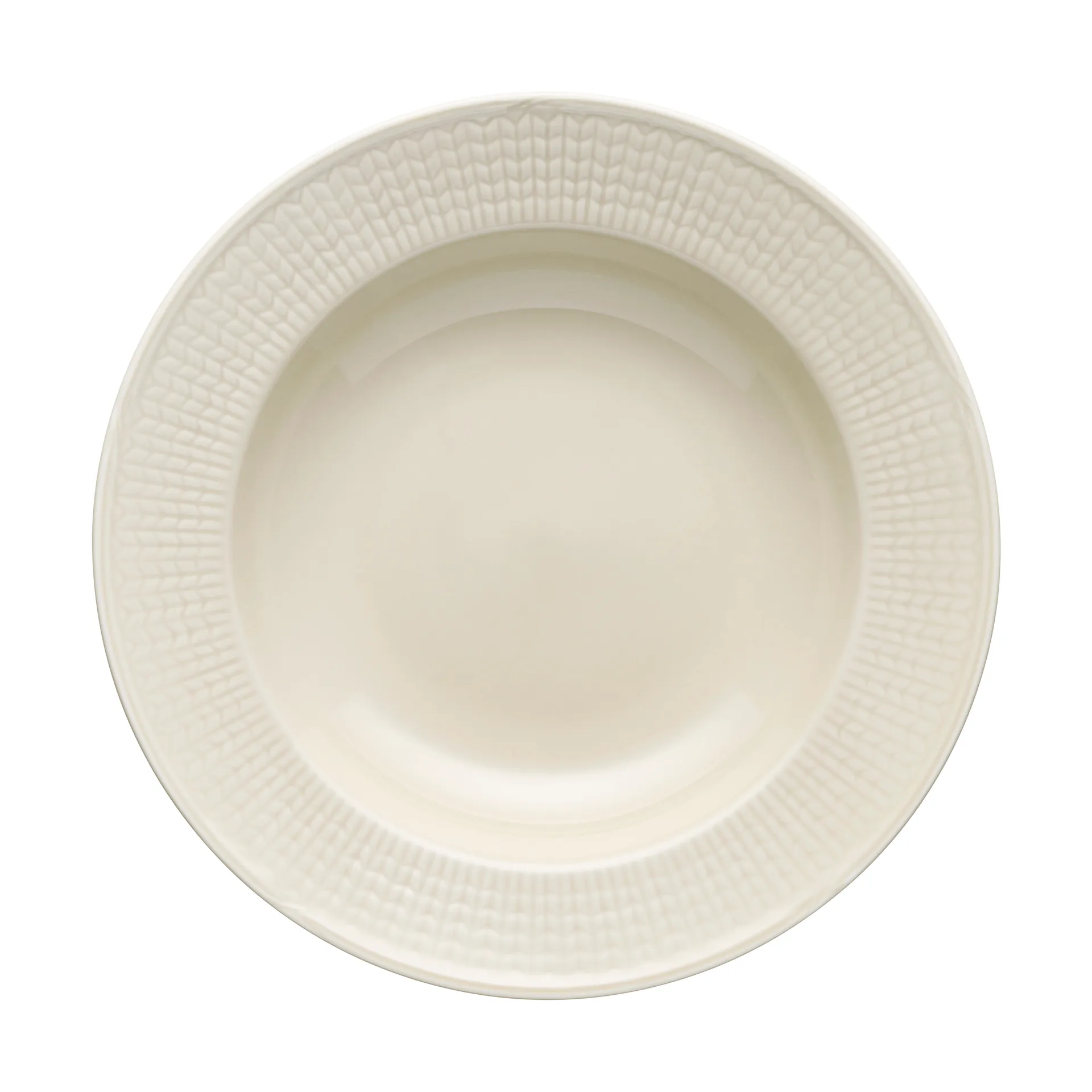 R&ouml;rstrand Swedish Grace djup tallrik &Oslash;25 cm Havre