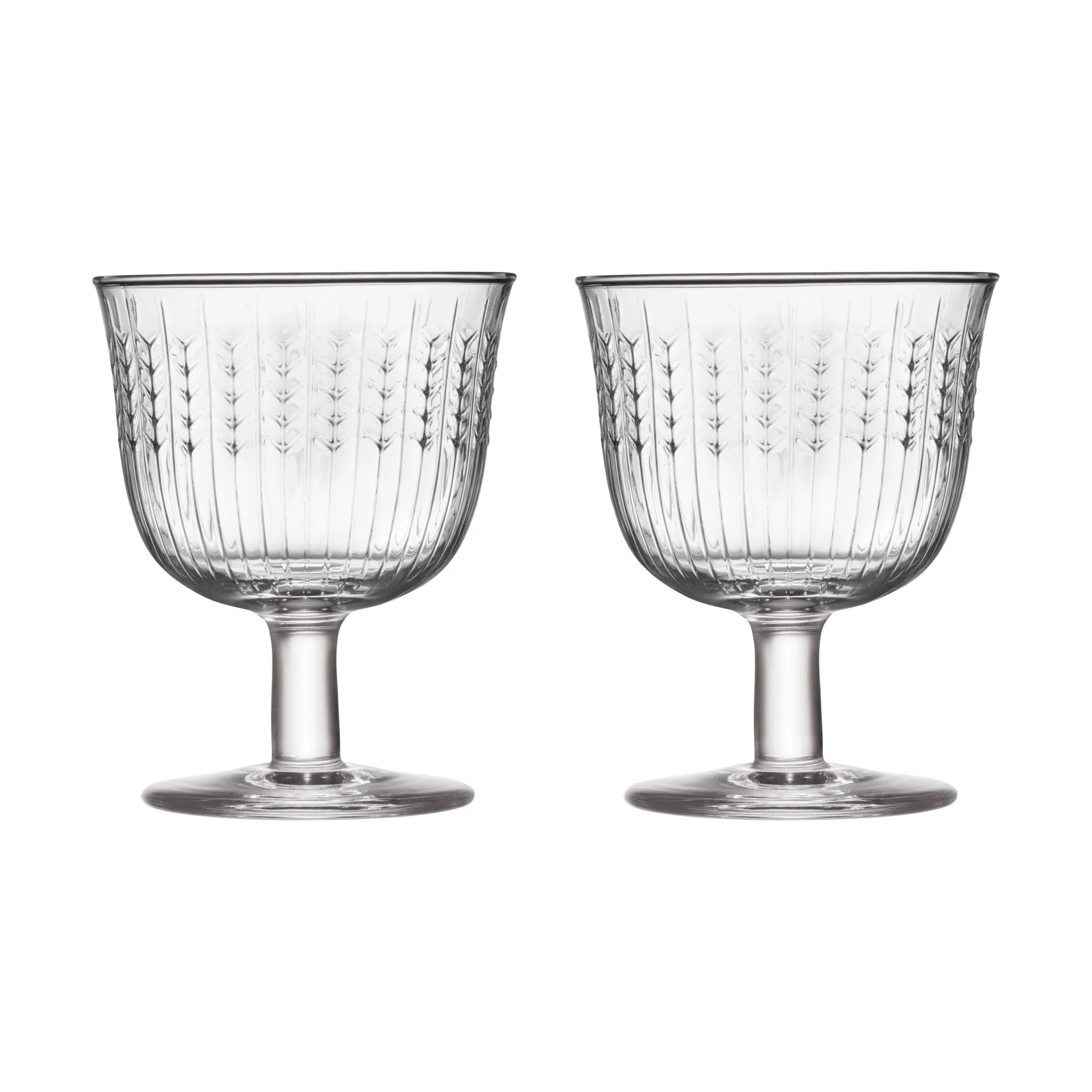 Rörstrand Swedish Grace drikkeglas på fod 25 cl 2-pak Klar