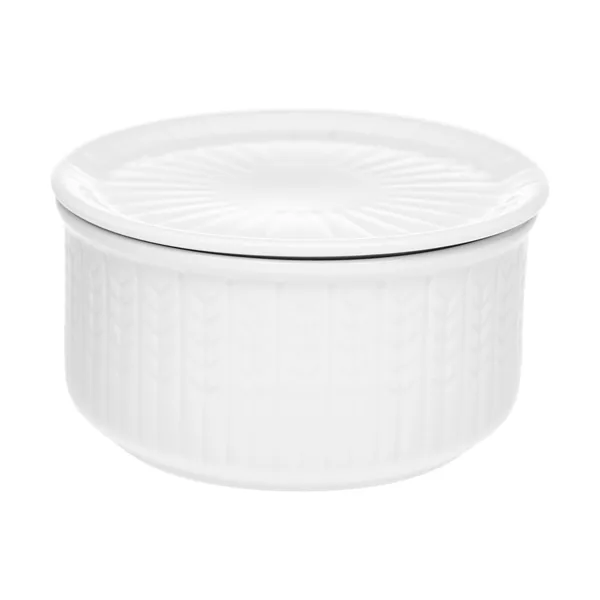Swedish Grace förvaringsburk låg S 0,3 L, Snö