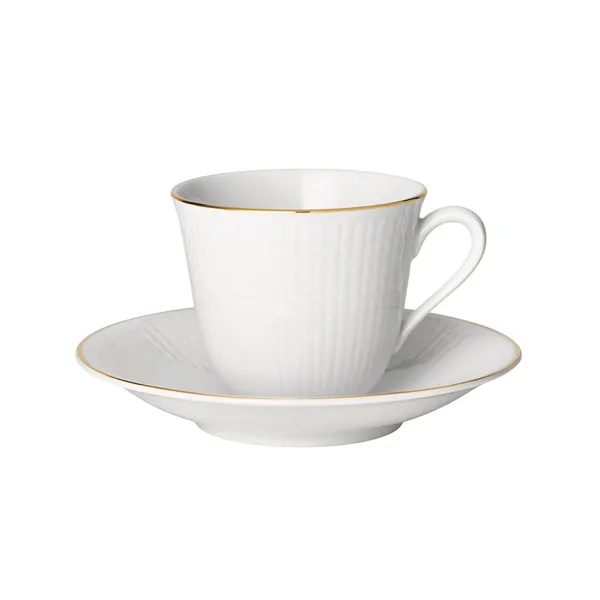 Swedish Grace Gala kaffekopp med fat