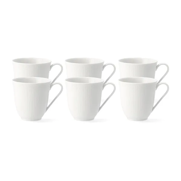 Swedish Grace mugg 30 cl, 6-pack snö