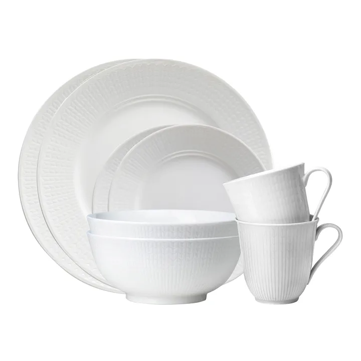 Swedish Grace starter set snow - Rörstrand