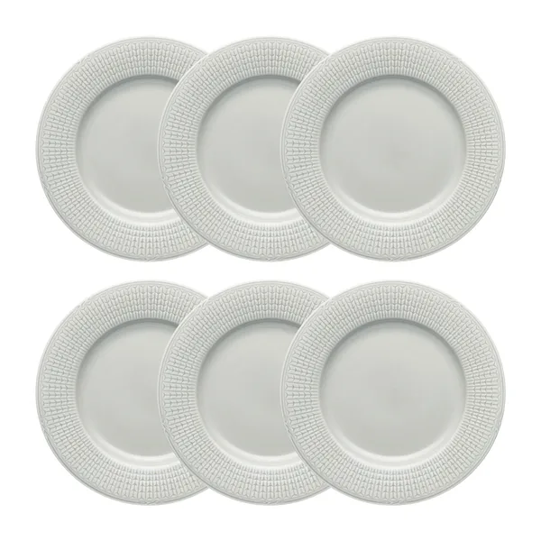 Swedish Grace tallrik Ø24 cm 6-pack Dimma