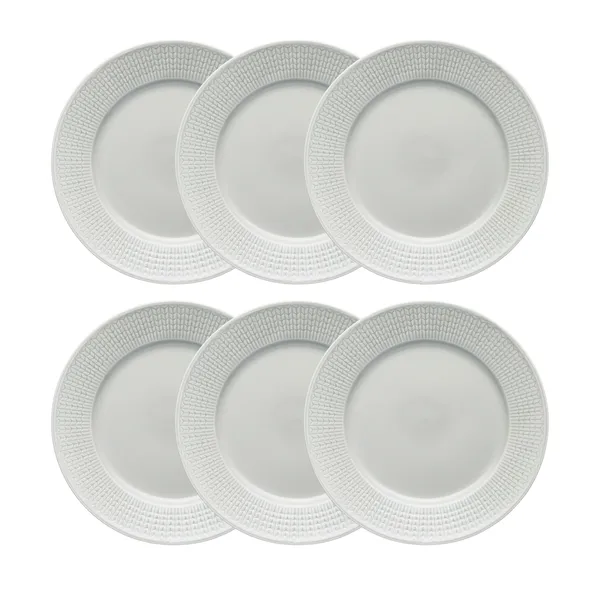 Swedish Grace tallrik 27 cm 6-pack Dimma