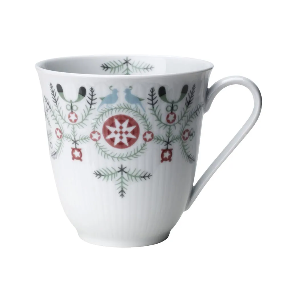 R&ouml;rstrand Swedish Grace Winter mugg 30 cl vit