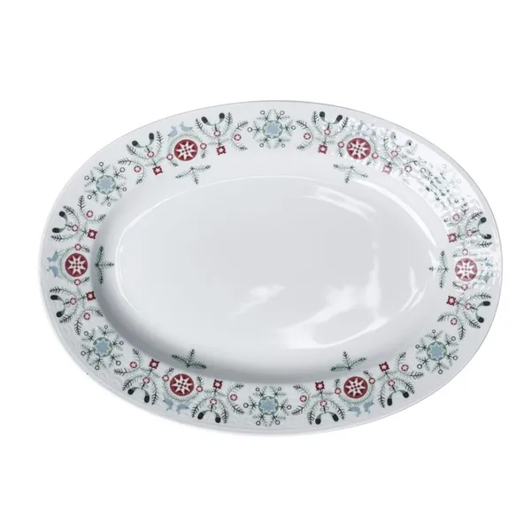 Swedish Grace Winter tallrik oval