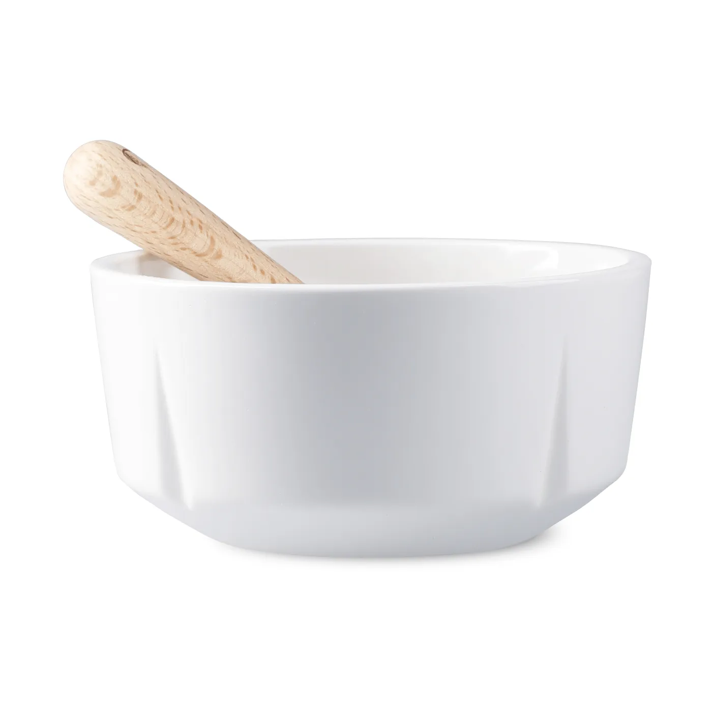 Rosendahl Grand Cru snackskål og ske Hvid, Ø10,5 cm