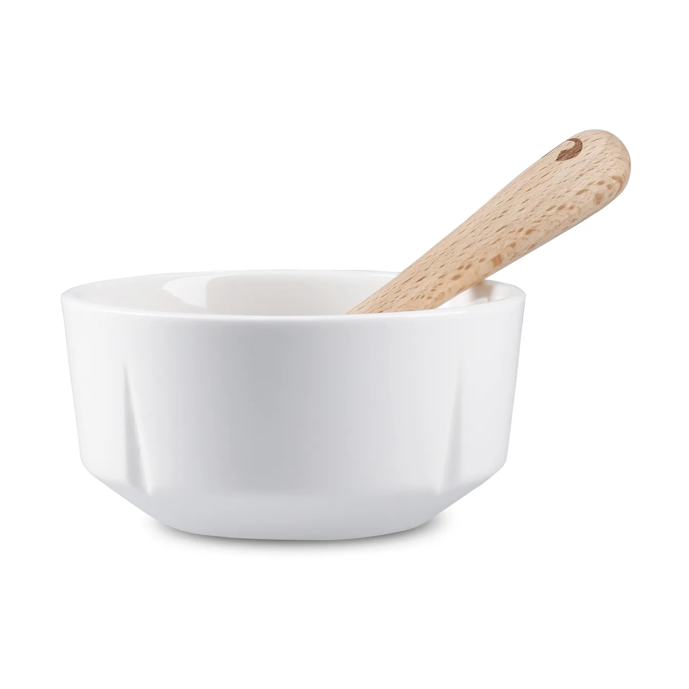 Rosendahl Grand Cru snackskål og ske Hvid, Ø9 cm