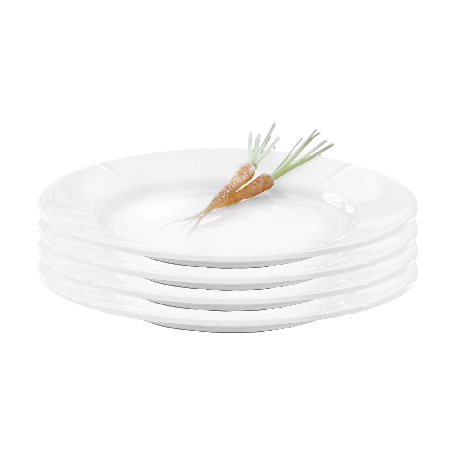 Rosendahl - Grand Cru Tallerken Ø23 cm hvid 4 stk.
