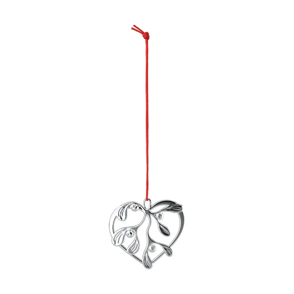 Karen Blixen under the mistletoe, Försilvrad, 6 cm