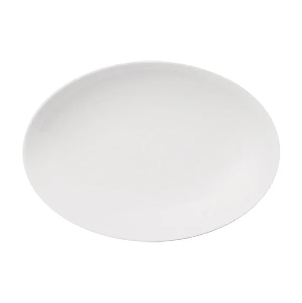 Loft djupt fat ovalt vit, 18,9x26,8 cm