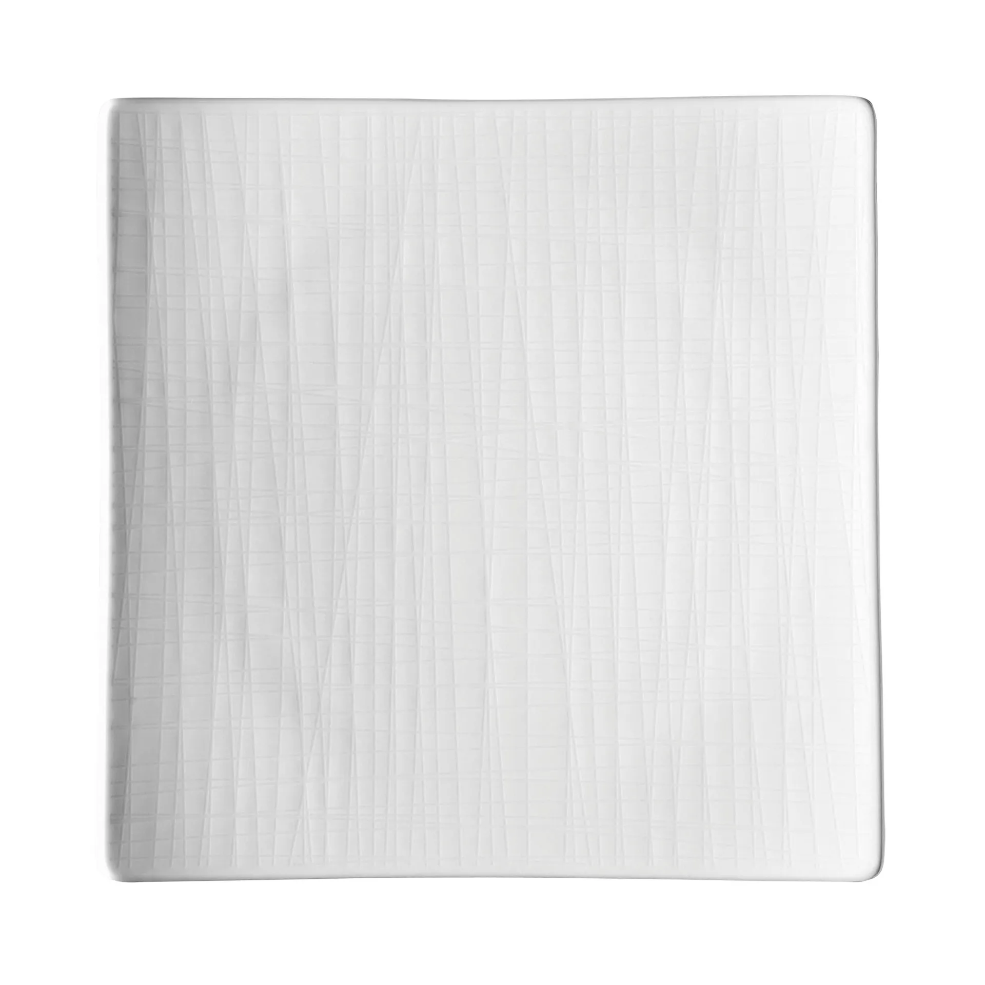 Rosenthal Mesh kvadratisk tallerken 22 cm hvid