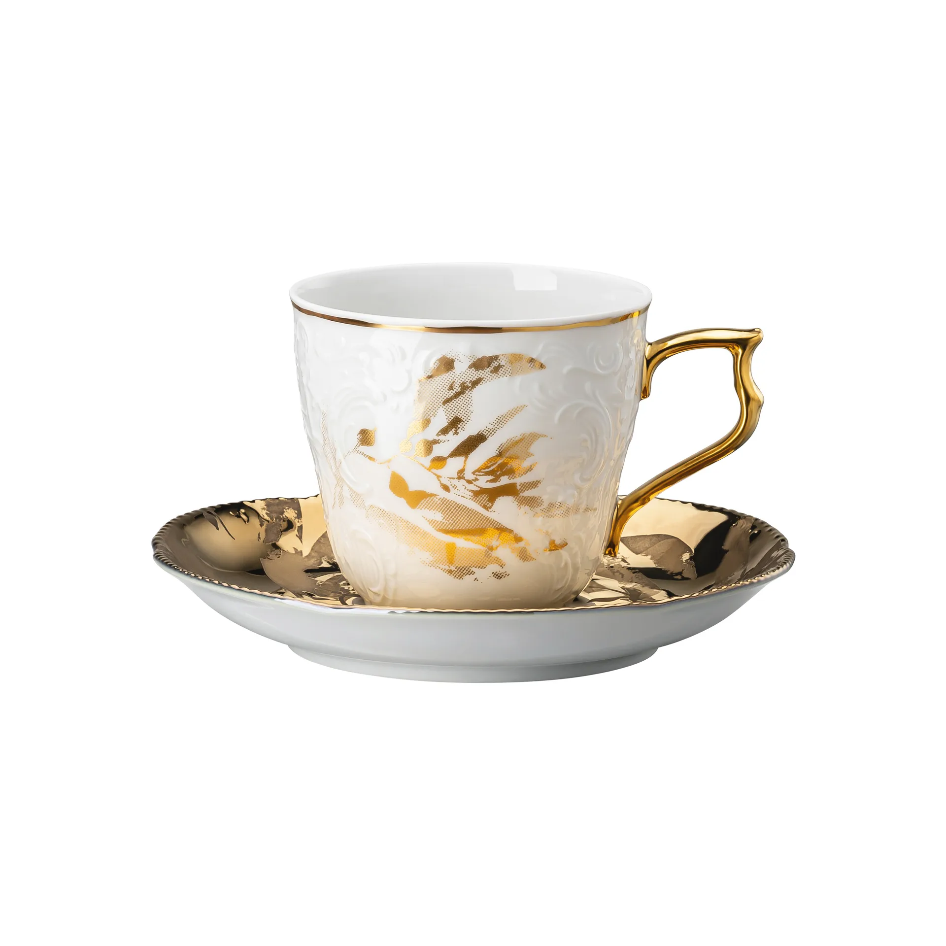 Rosenthal Rosenthal Heritage Midas kop med underkop Hvid/Guld