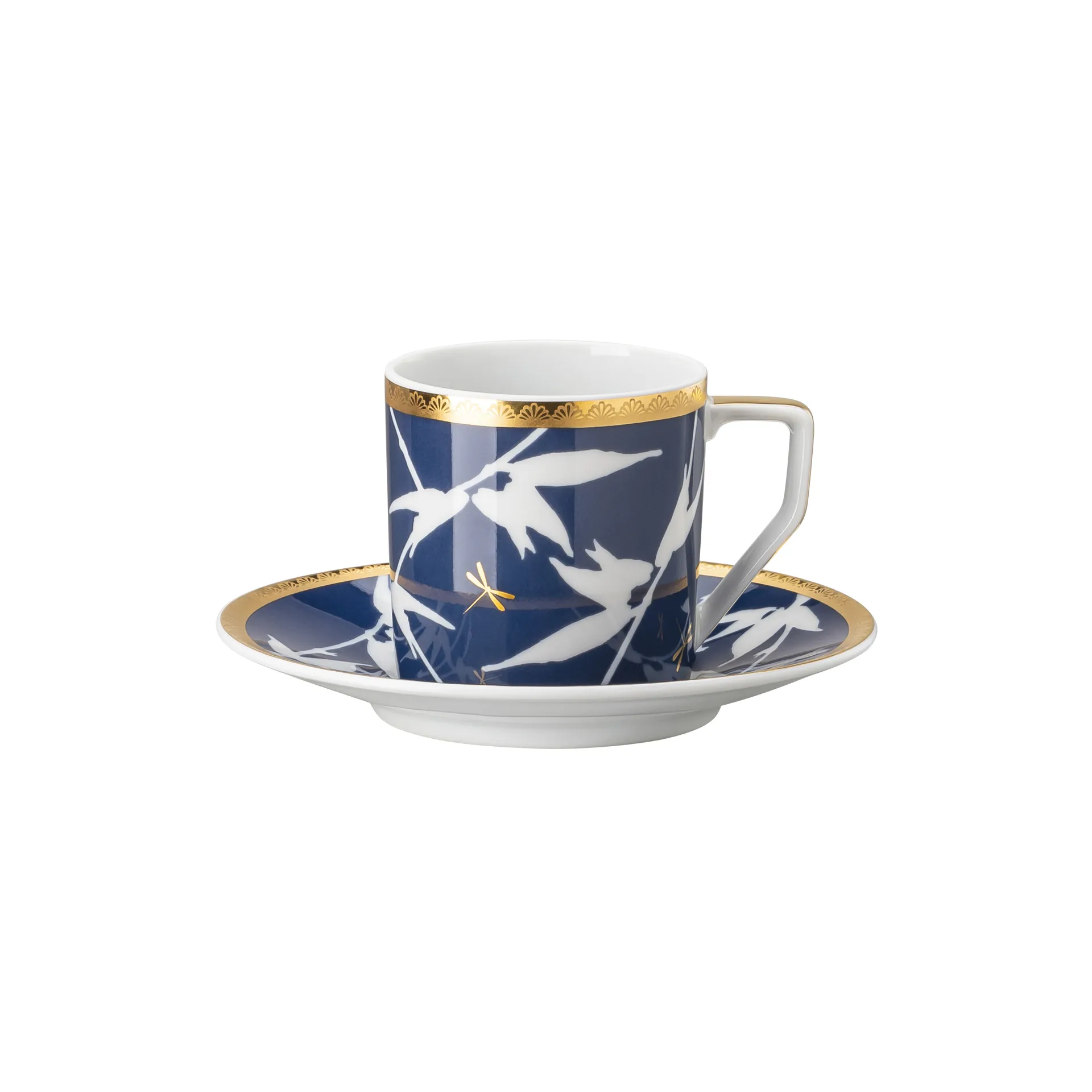 Rosenthal Rosenthal Heritage Turandot espressokopp med fat Bl&aring;