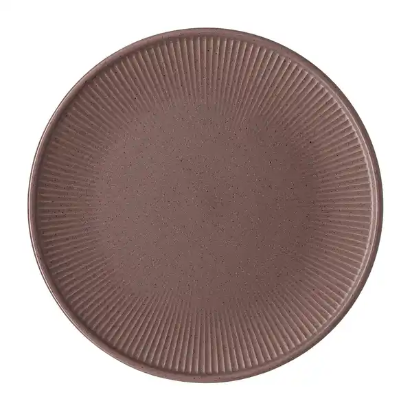 Thomas Clay tallrik Ø22 cm, Rust