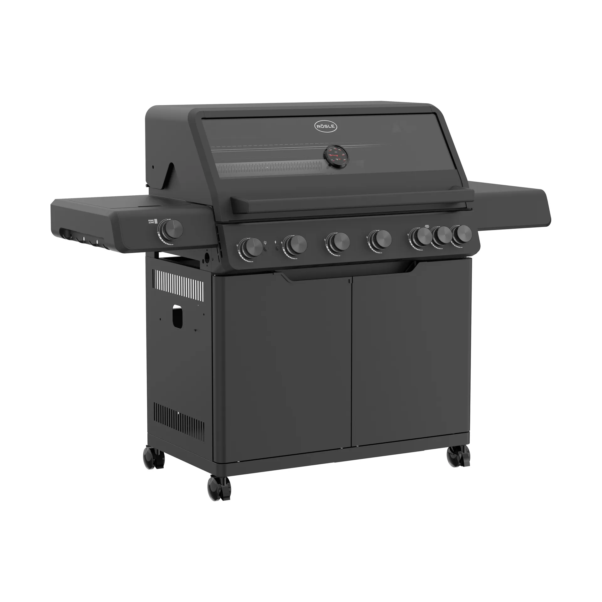 Gasgrill AllFlame Hero 6 28000 Watt Sort