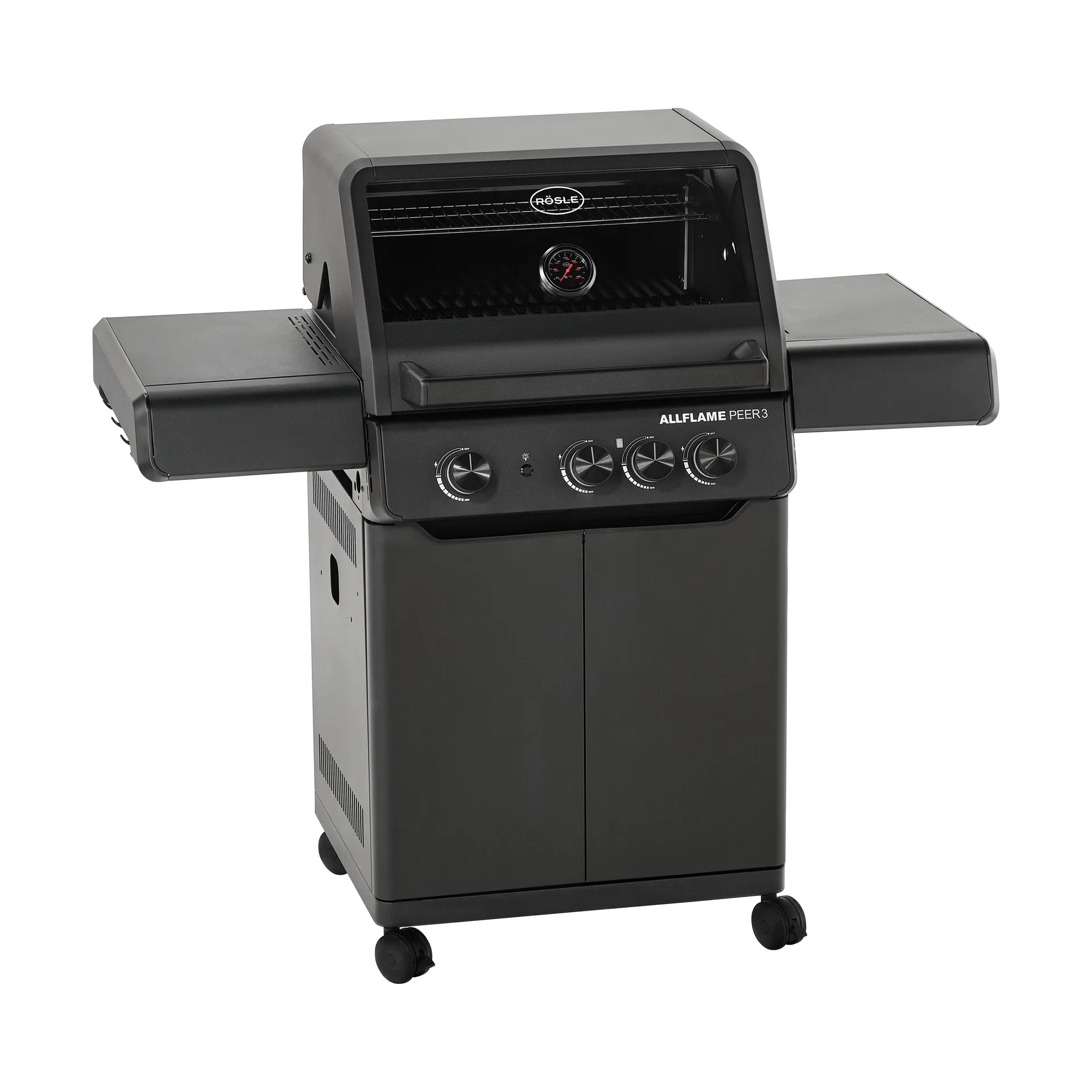 Gasgrill AllFlame Peer 3 13500 Watt Sort