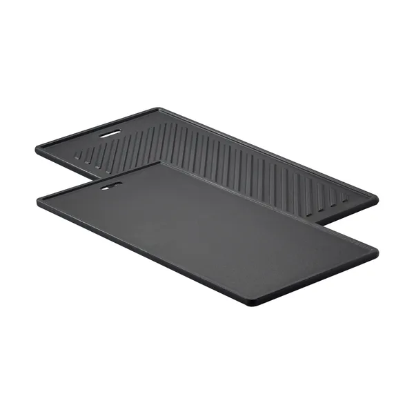 Rösle grillplatta 45x24x1,5 cm, Svart gjutjärn