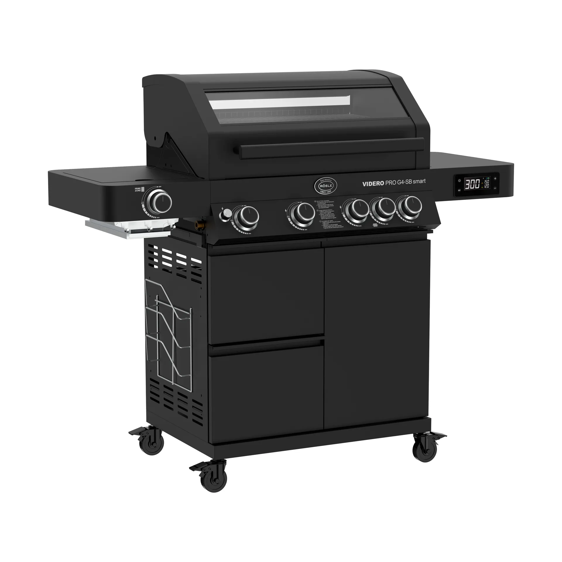 Rösle Videro PRO G4-SB Smart Vario+ gasgrill Matsort