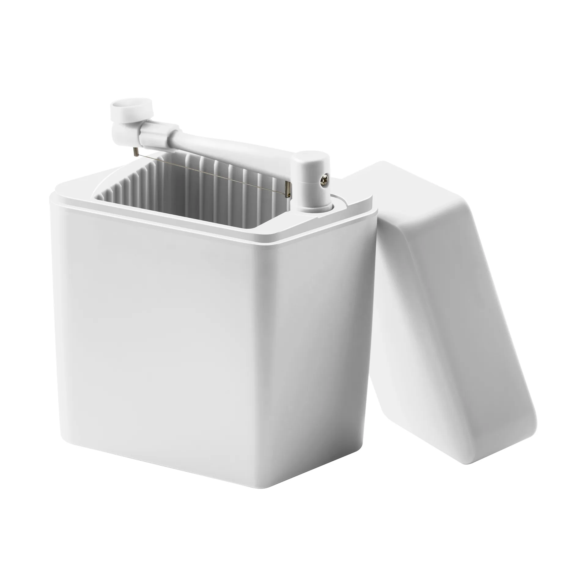 Rosti Classic osteboks med skærer 16,5 x 10 x 19 cm, hvid