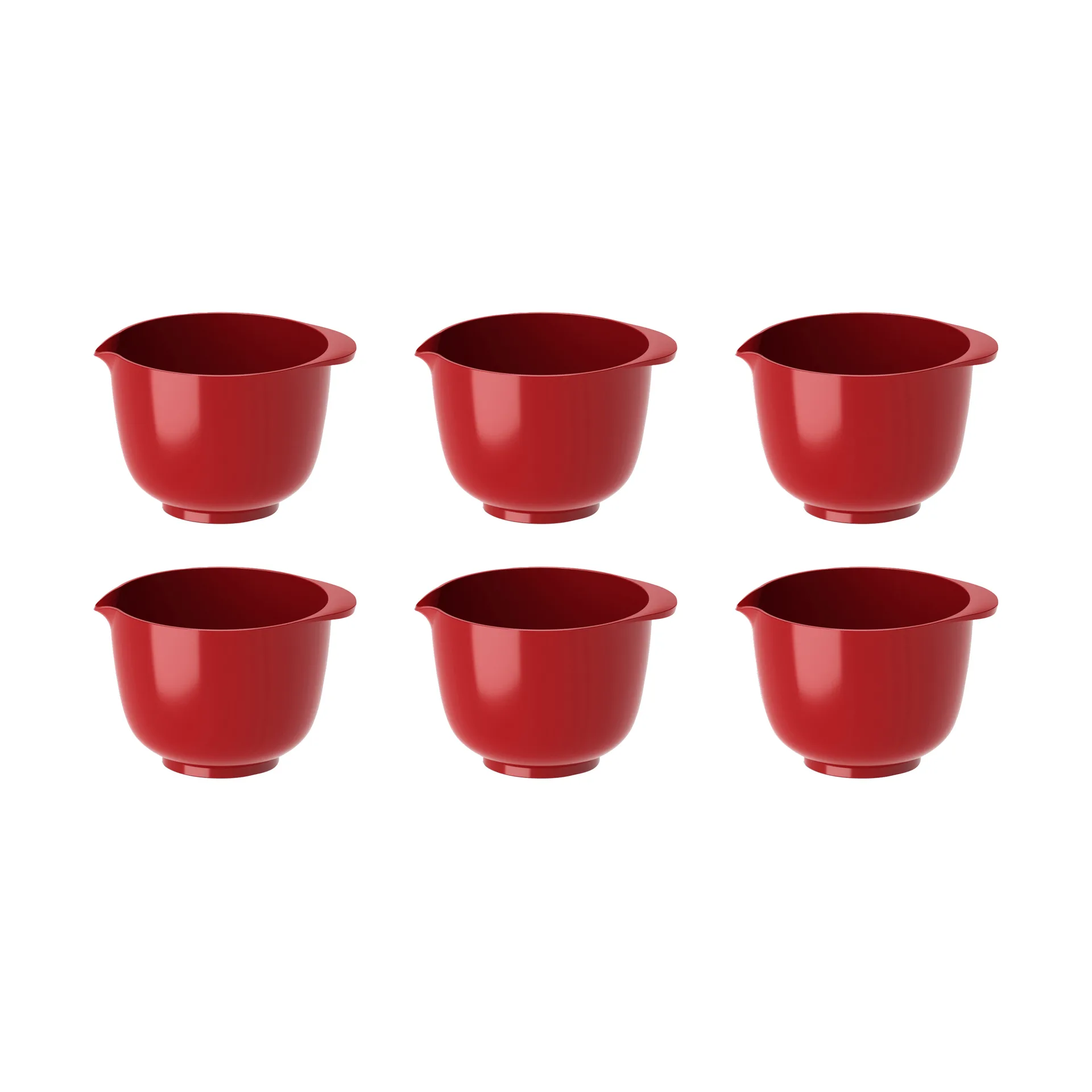 Rosti Margrethe minisk&aring;l 25 ml 6-pack R&ouml;d