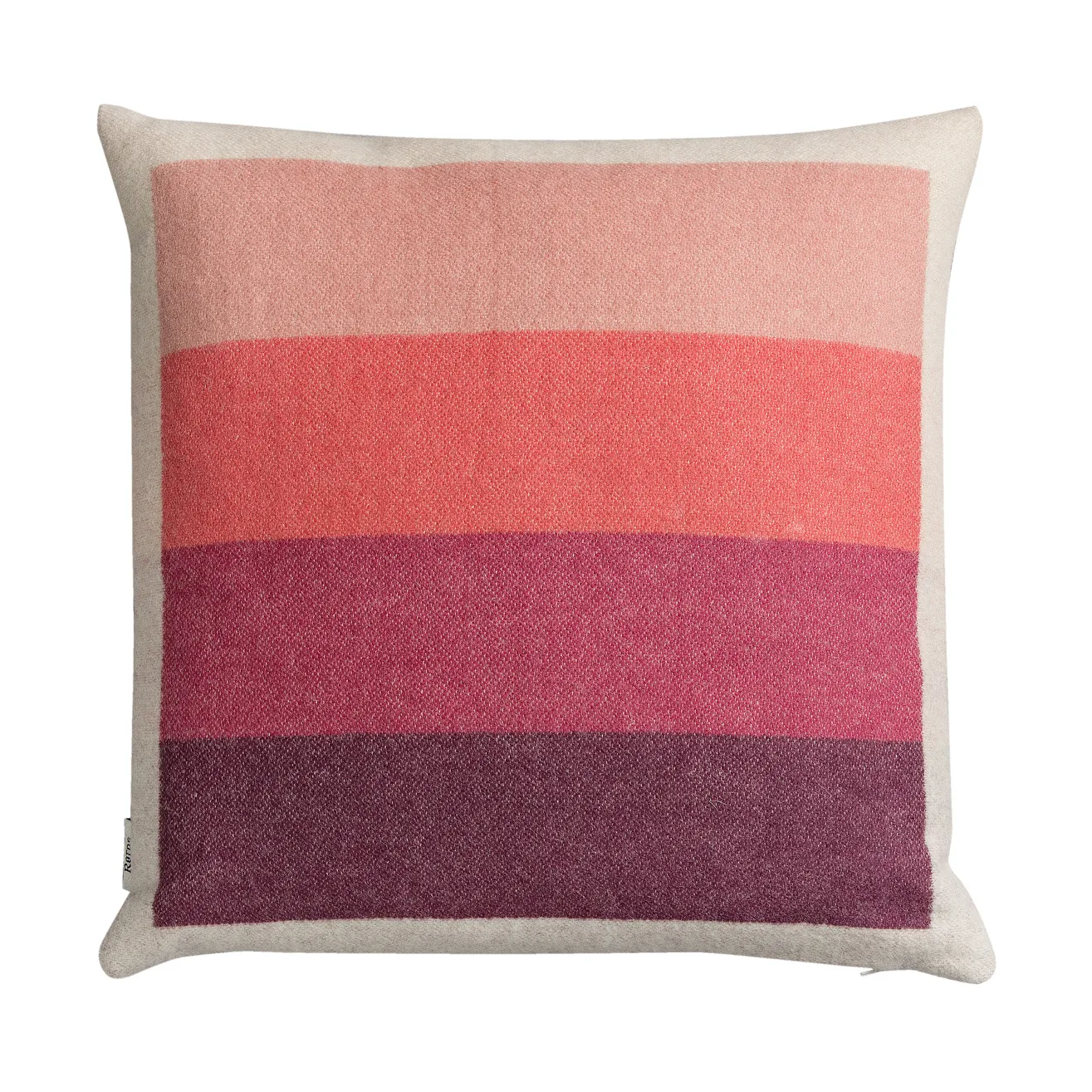 Røros Tweed Coussin Åsmund bold cm Pink-green