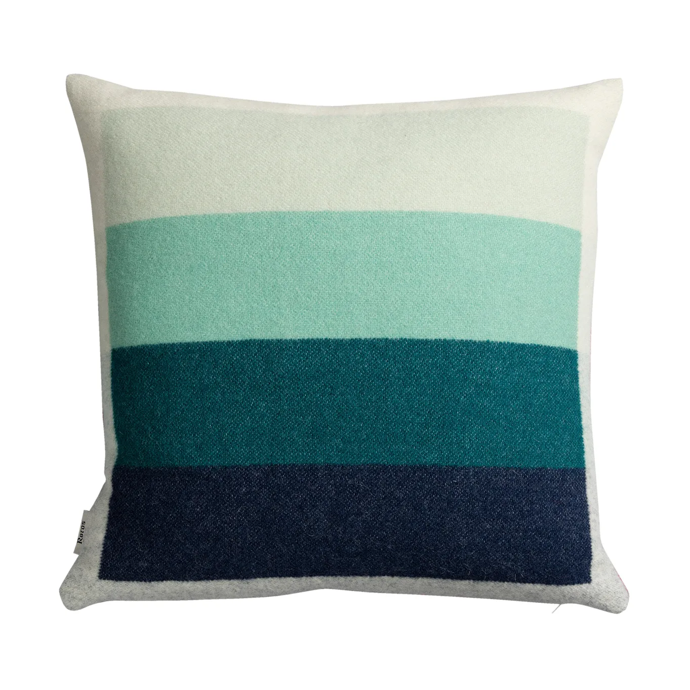 Røros Tweed Coussin Åsmund bold cm Red-turquoise