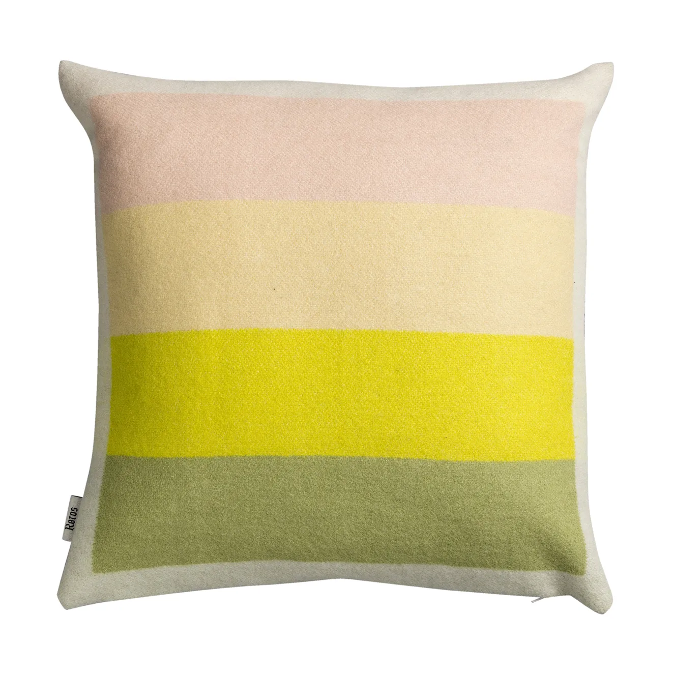 Røros Tweed Coussin Åsmund bold cm Yellow-blue