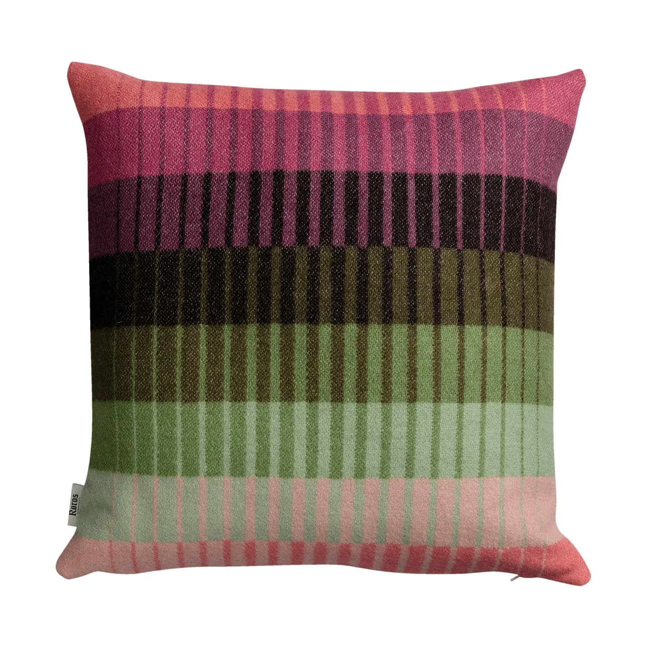 Røros Tweed Coussin Åsmund gradient cm Pink-green