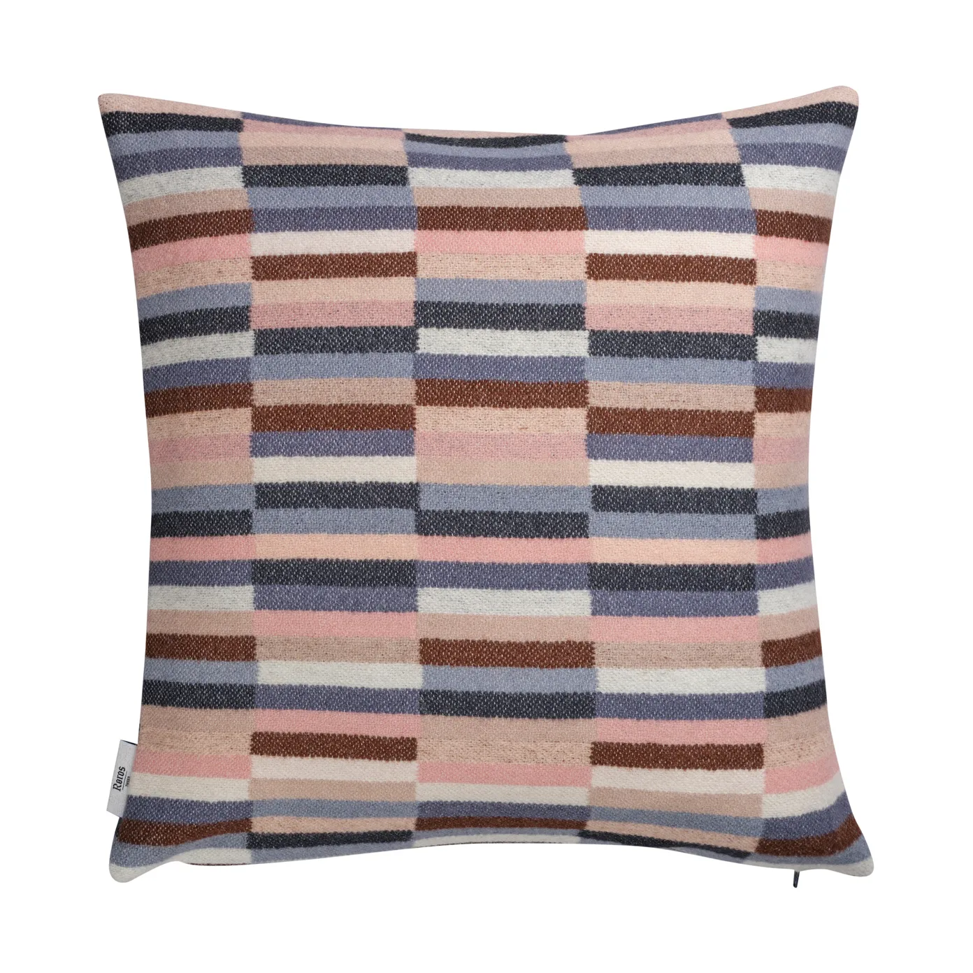 Røros Tweed Coussin Ida cm Rosa blue