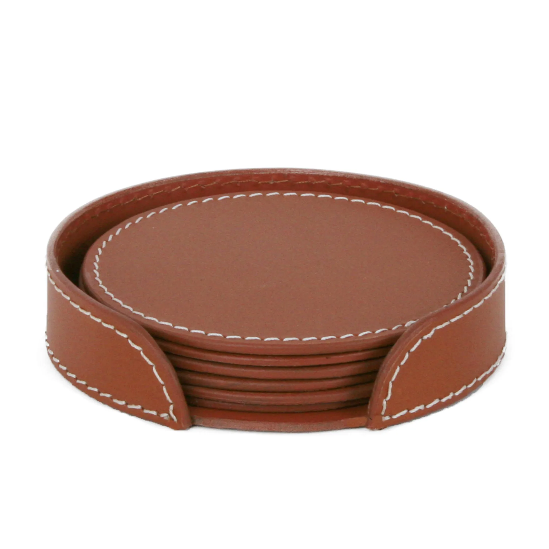 Ørskov Dessous de verre Ørskov lot de 6 cognac