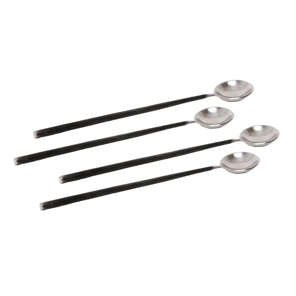 Ørskov Lava lattesked 4-pack, Rostfritt stål