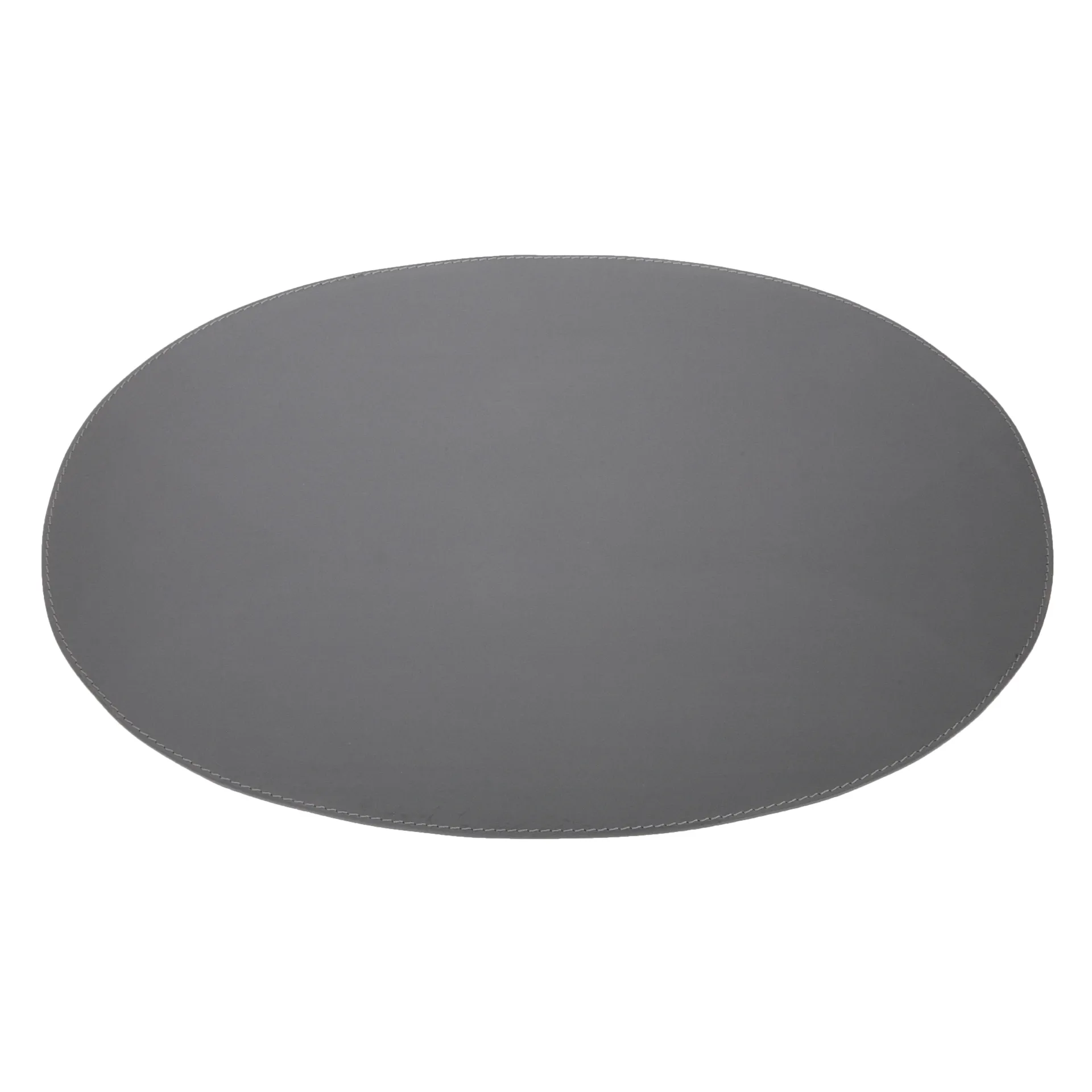 Ørskov Set de table Ørskov cuir ovale gris foncé