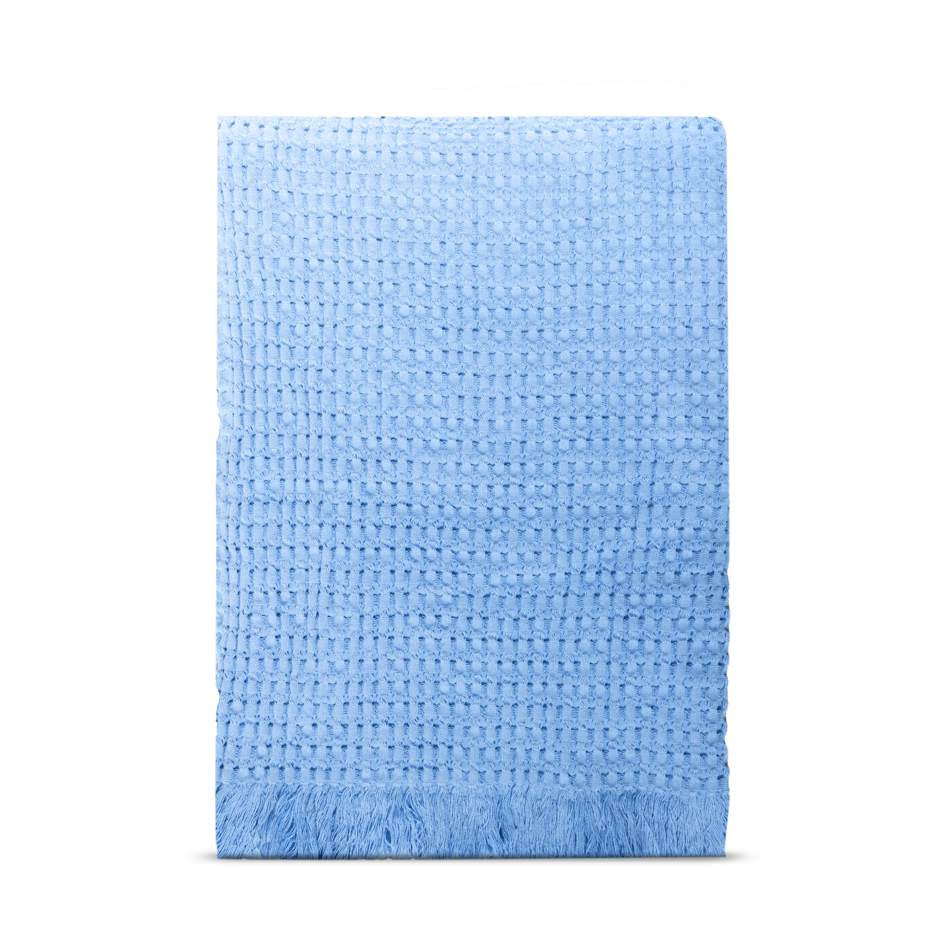Rug Solid Couverture en coton Stockholm cm Bleu millénaire
