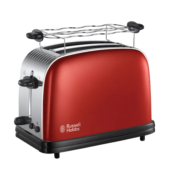Colours Red 2 Slice toaster