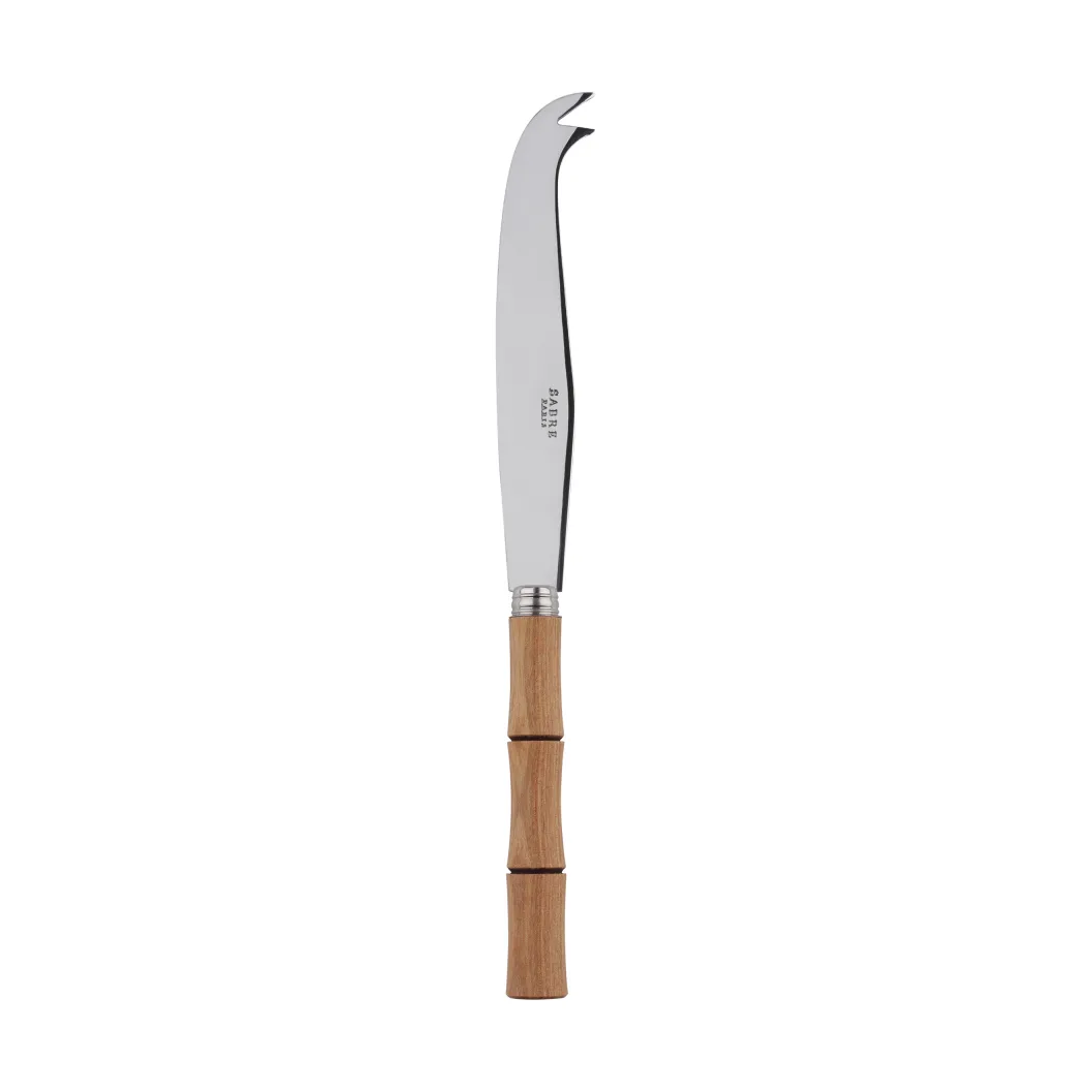 SABRE Paris Bamboo shape ostekniv 16 cm Light wood laminated