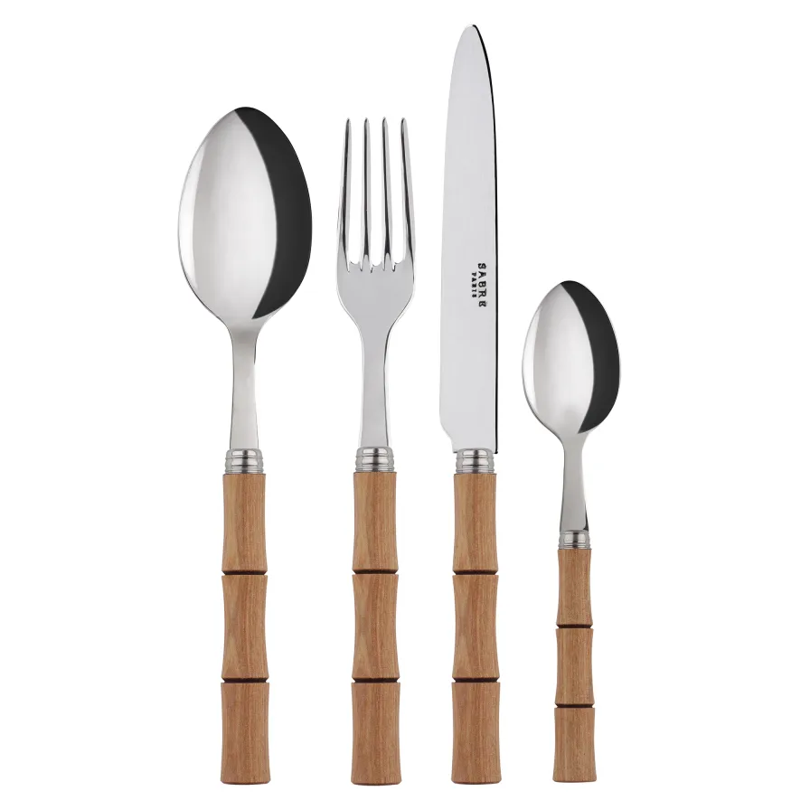 SABRE Paris Bambou bestik 24 dele Natural wood