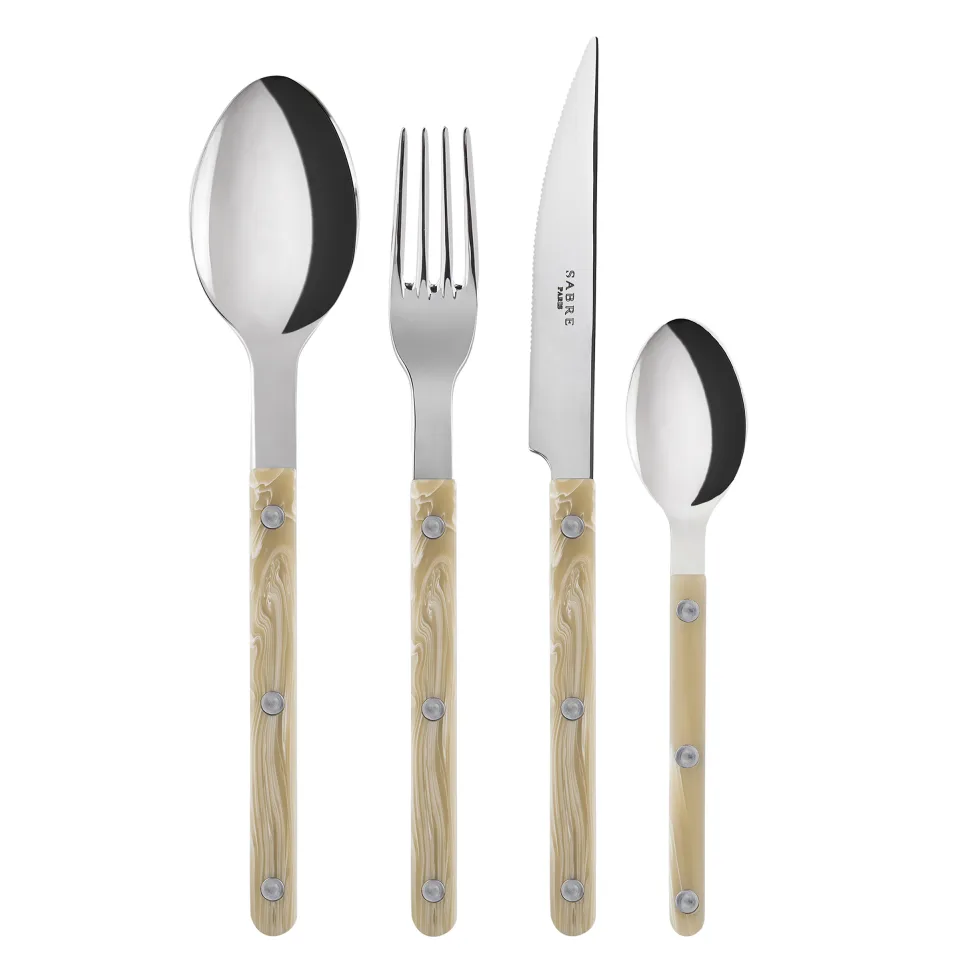SABRE Paris Bistrot bestik 24 dele Horn