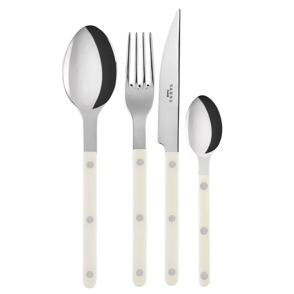 SABRE Paris Bistrot bestik shiny 24 dele Ivory