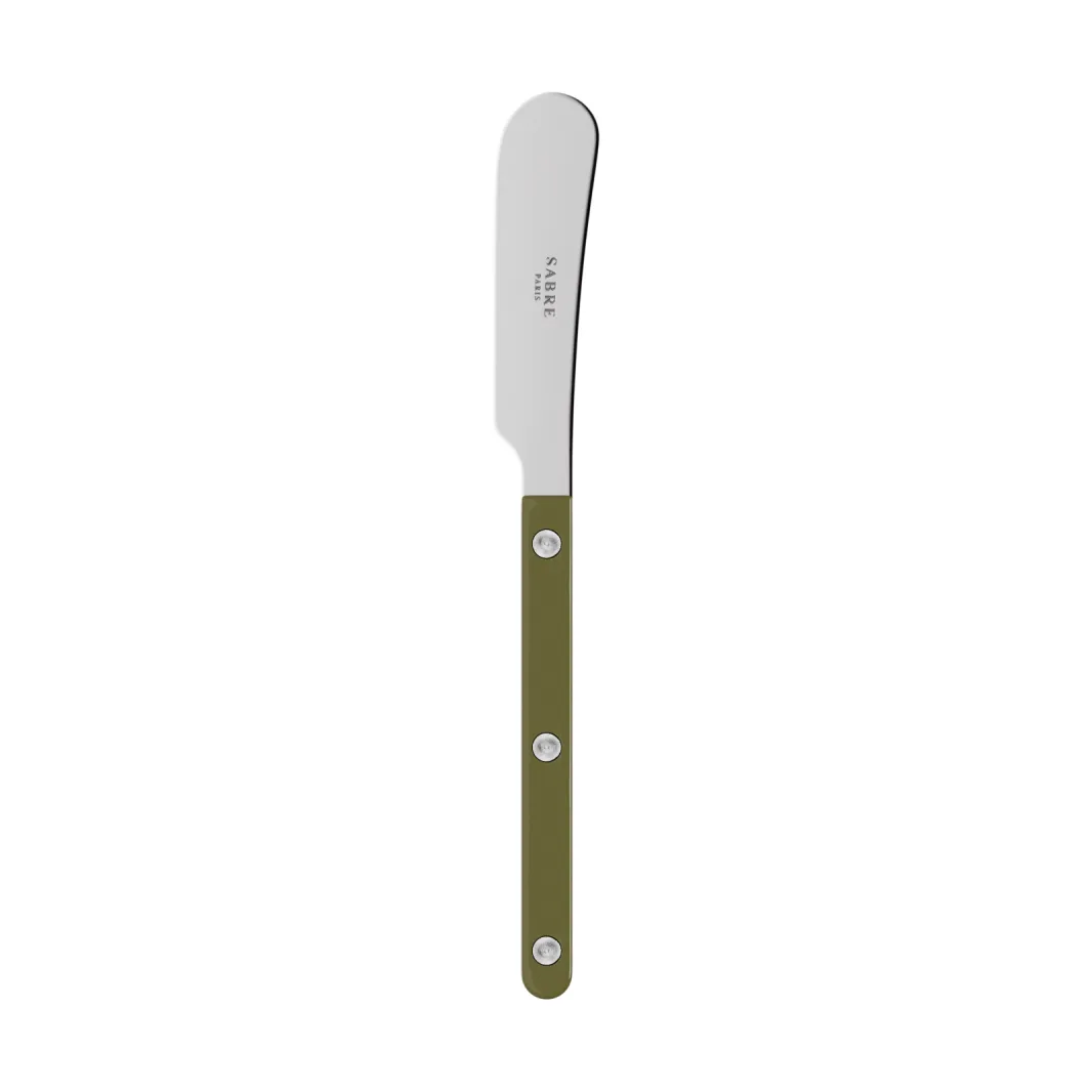 SABRE Paris Bistrot solid smørkniv 14 cm Green fern