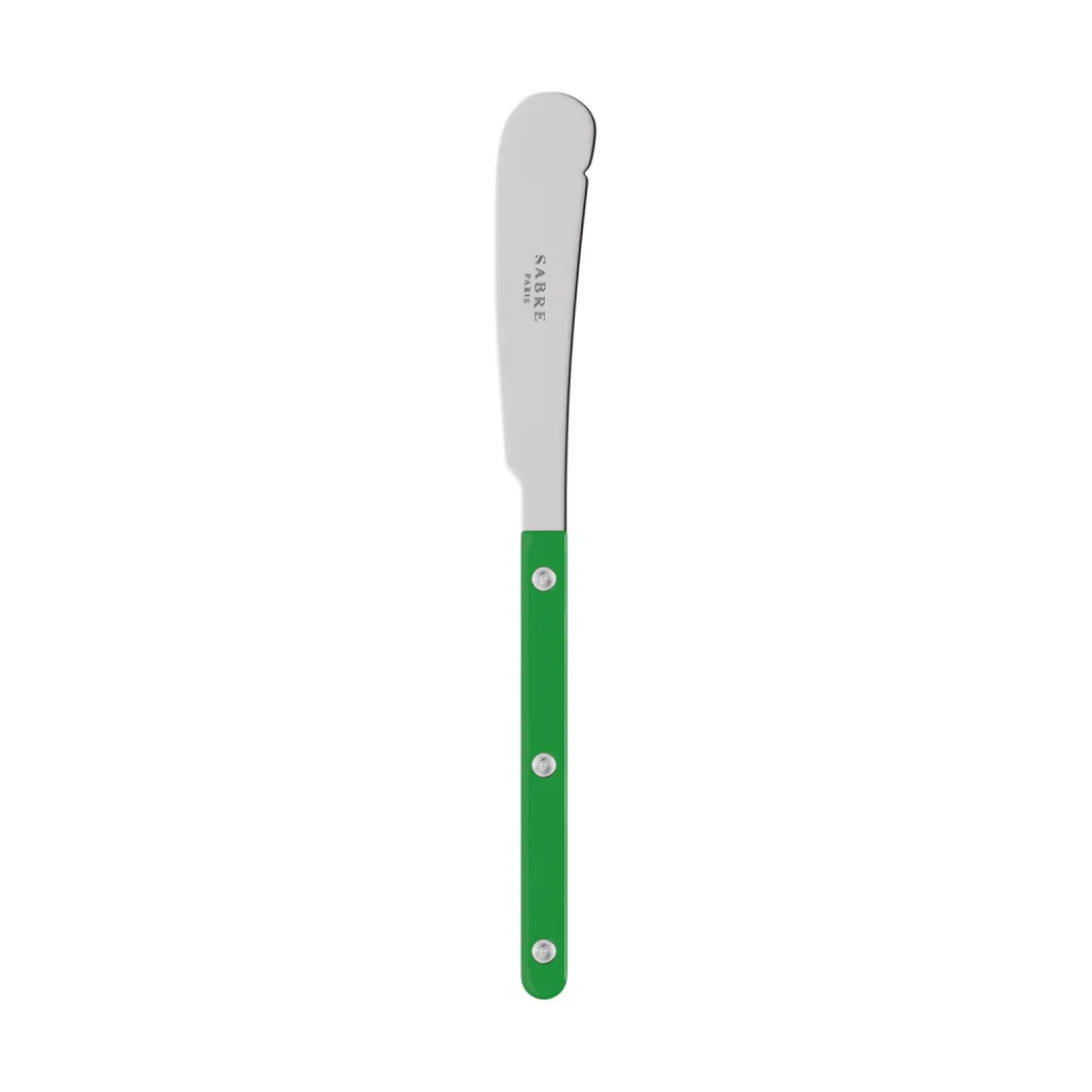 SABRE Paris Bistrot solid smørkniv 16 cm Garden green